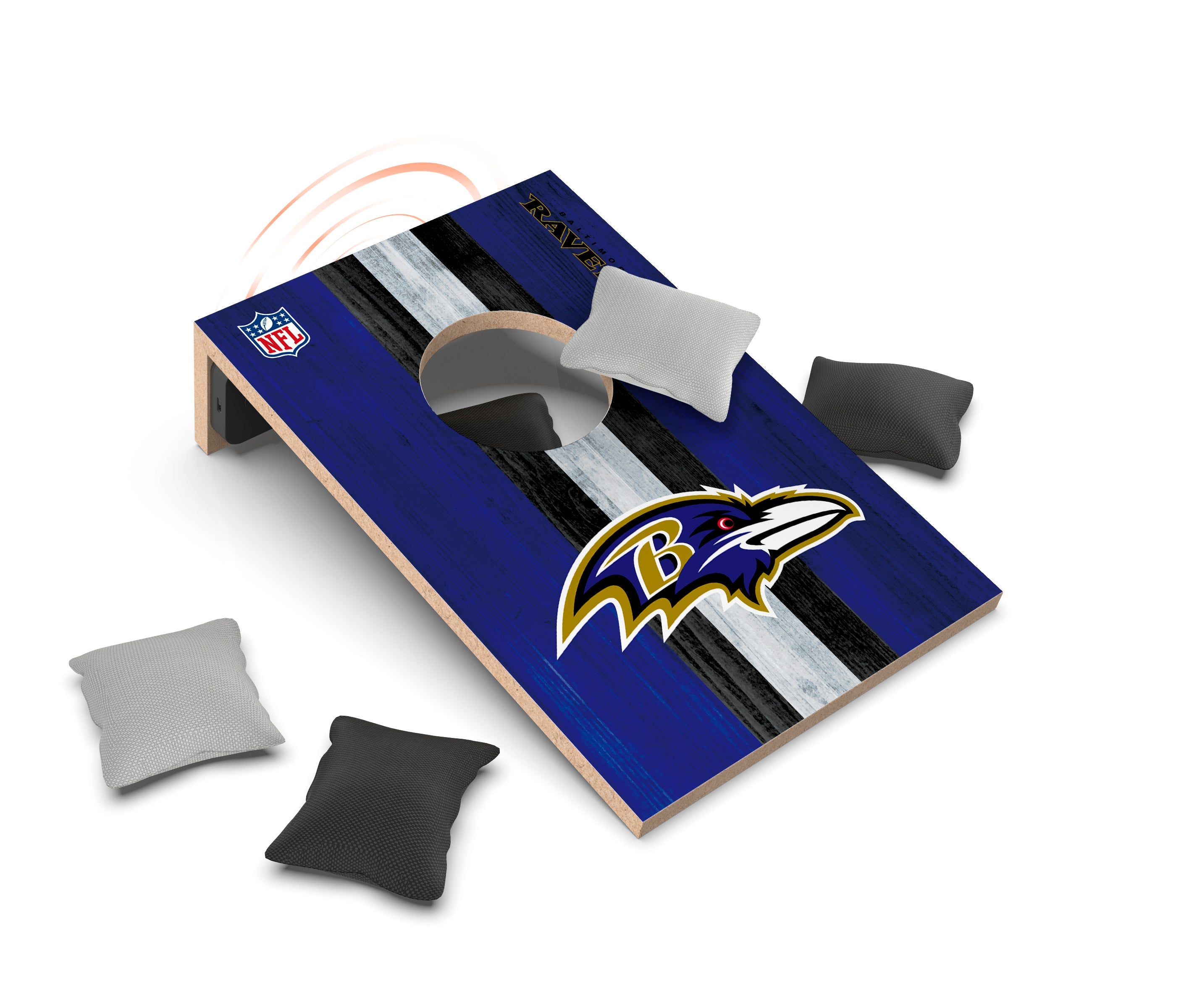 NFL Cornhole Game + Bluetooth Speaker