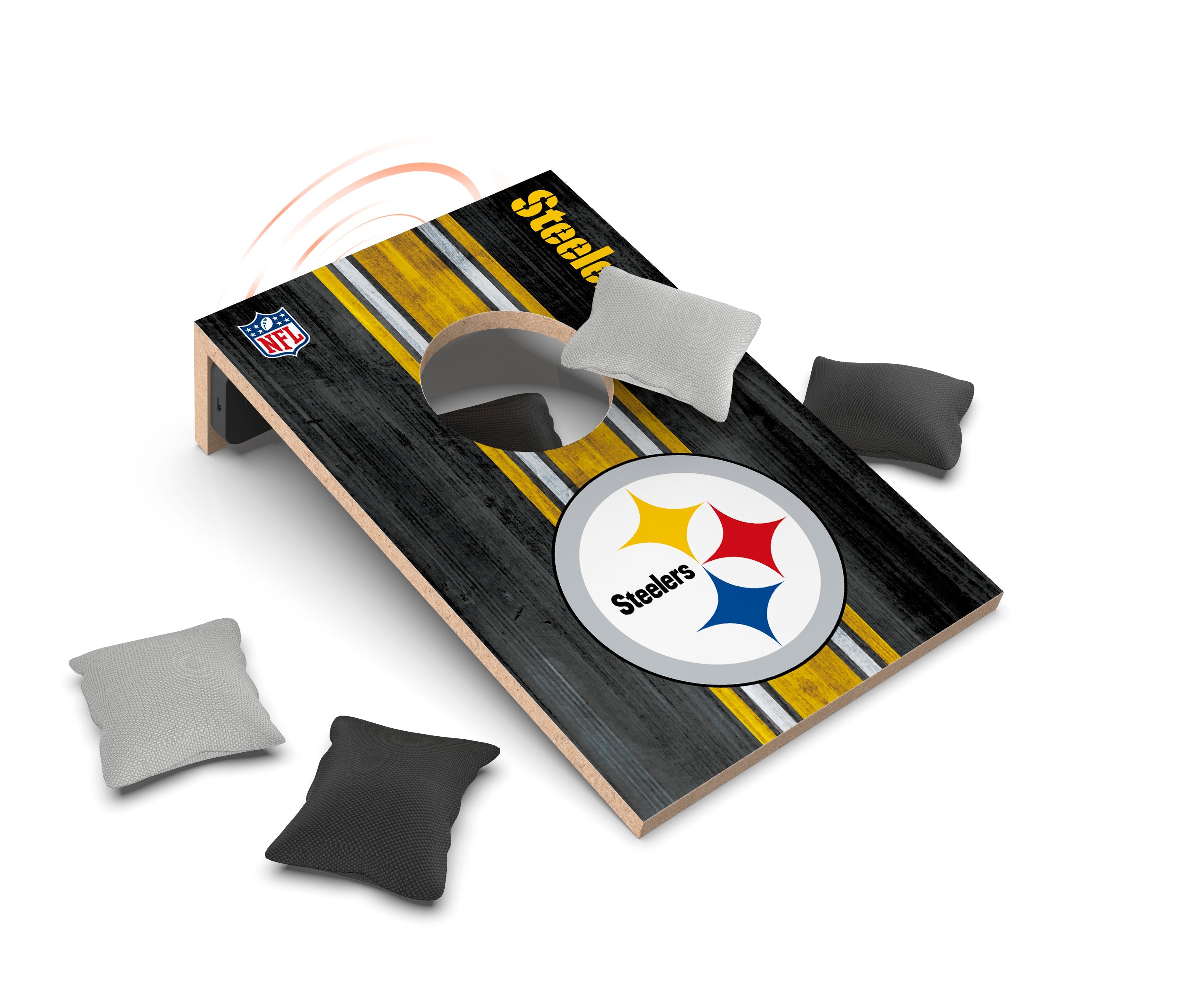 NFL Cornhole Game + Bluetooth Speaker