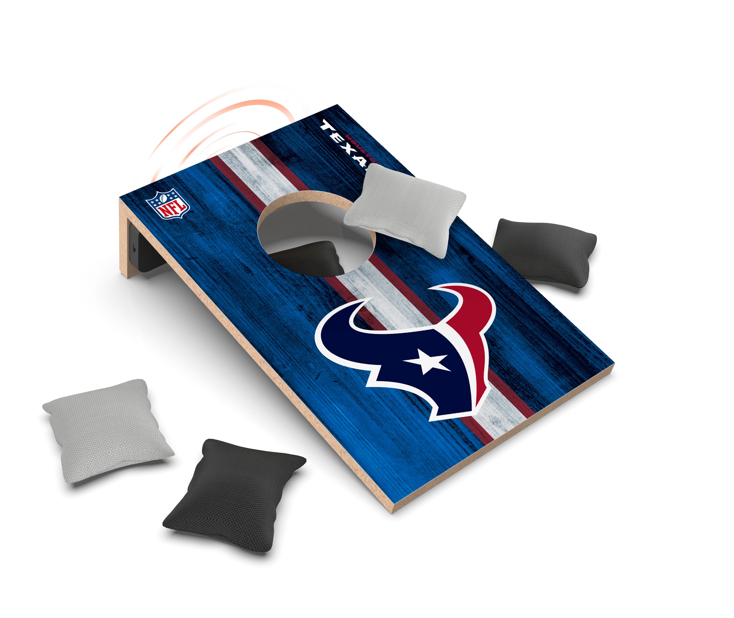 NFL Cornhole Game + Bluetooth Speaker