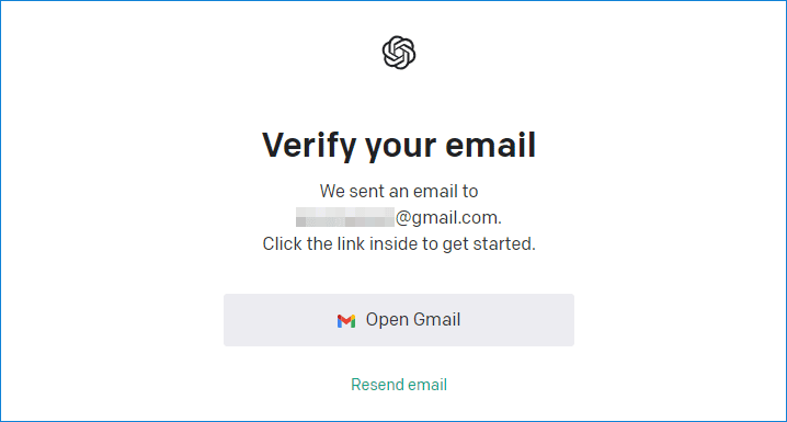 open email