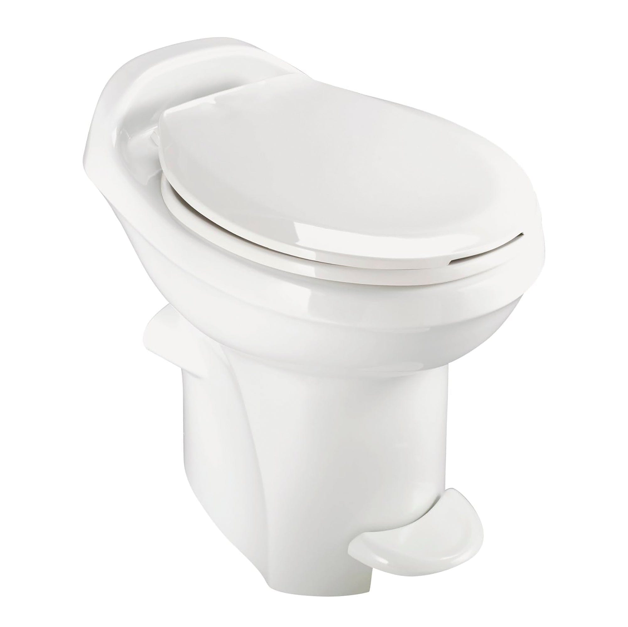 Aqua Magic Style Plus RV Toilet Hi White China Toilet , White - Thetford 34429