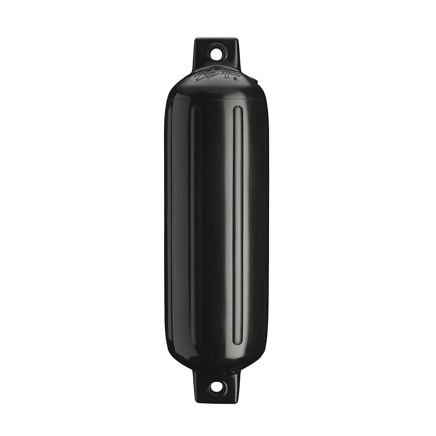 Polyform 49-941-328 G-5 Black Marine Ribbed Fender