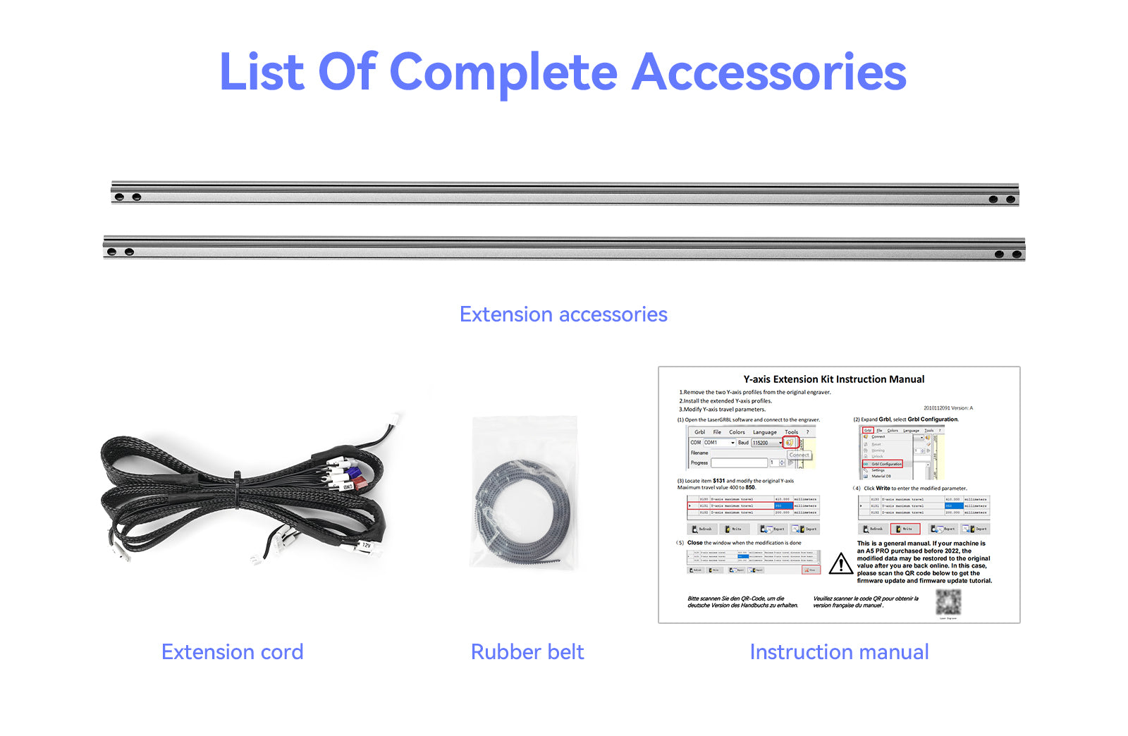 X7 Extension kit D12