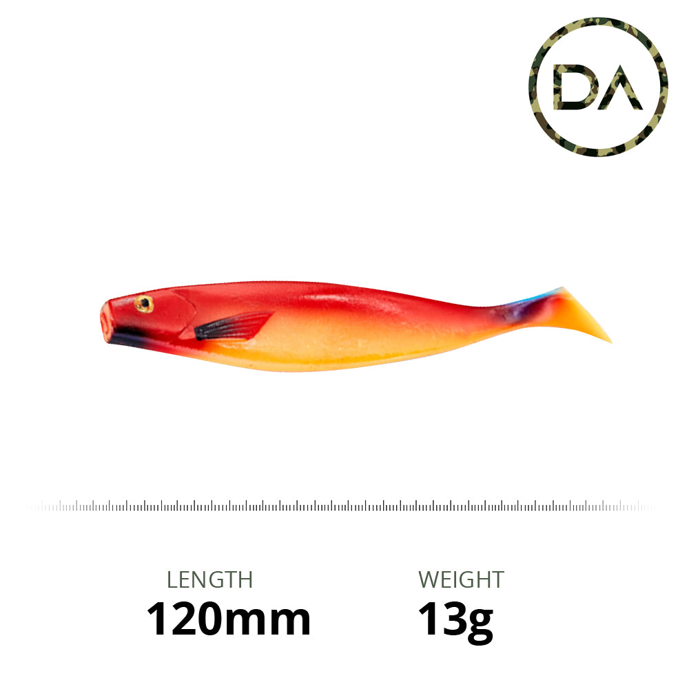诱饵钓鱼-开拓者软塑料鱼饵(120毫米)