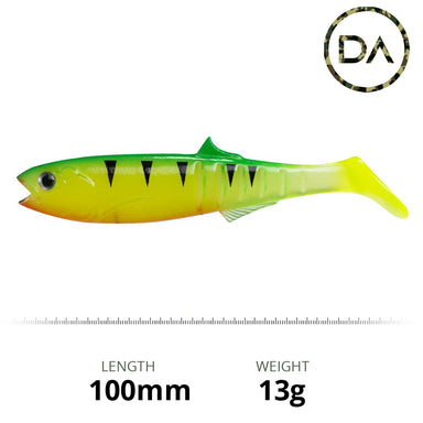 诱饵钓鱼-热鲈鱼软塑料连接鲥鱼诱饵(100mm)