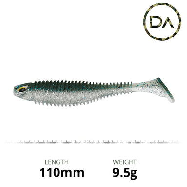 诱饵钓鱼-午夜软塑料VIB生物诱饵(110毫米)