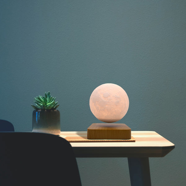 floating moon lamp