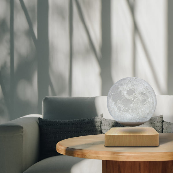 floating moon lamp