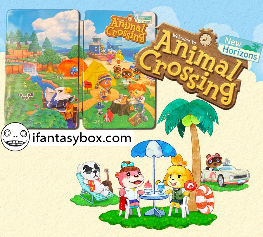 Animal Crossing New Horizons Nintendo Switch steelbook
