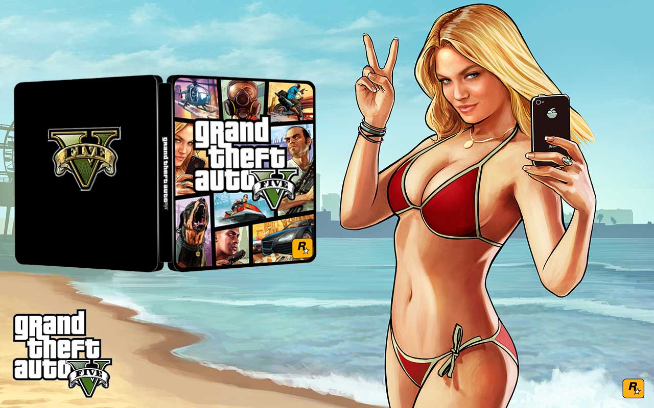 Grand Theft Auto V | GTA5 steelbook FantasyBox