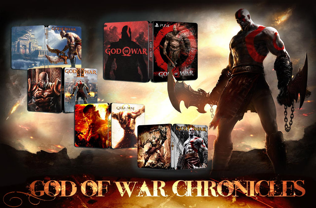 God of war chronicles edition steelbook fantasybox
