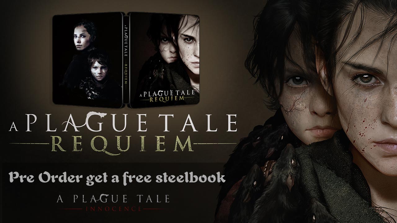 A Plague Tale Requiem Pre Order Edition steelbook FantasyBox get one free steelbook of A Plague Tale Innocence