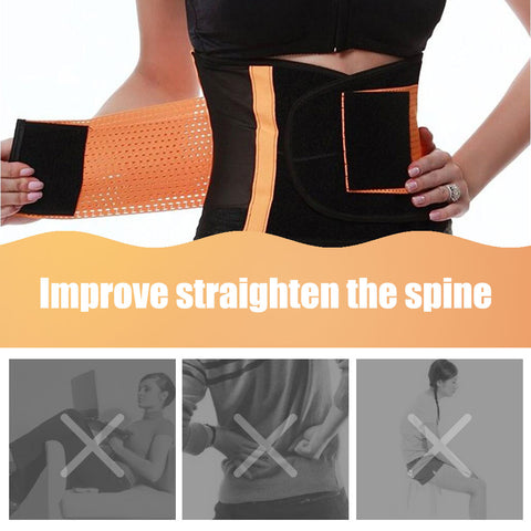 Back Brace Lumbar Support Belt - for Men and Women | Instantly Relieve Lower Back Pain | Maximum Posture and Spine Support, Adjustable, Breathable with Removable Suspenders