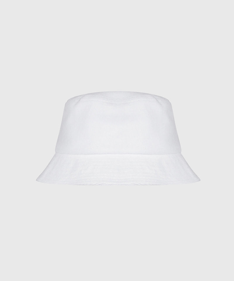 KANDINI Terry Bucket Hat - White(Green)