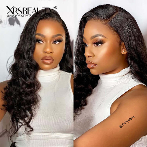 Body Wave Clear Lace Clean Melted Hairline 13x6 Human Hair Lace Front Wig