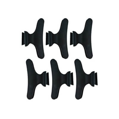 Butterfly hair clips