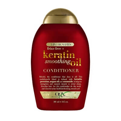 Frizz-Free + Keratin Smoothing 5 in one Oil Conditioner