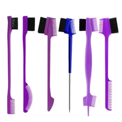 six different kind of edge brushs