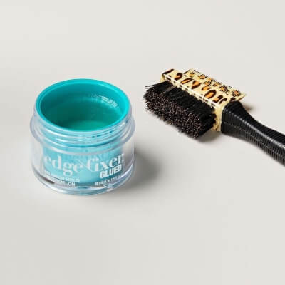 edge control with edge brush