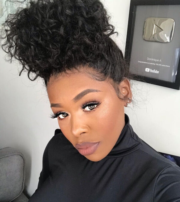 how to create messy bun on lace front wig