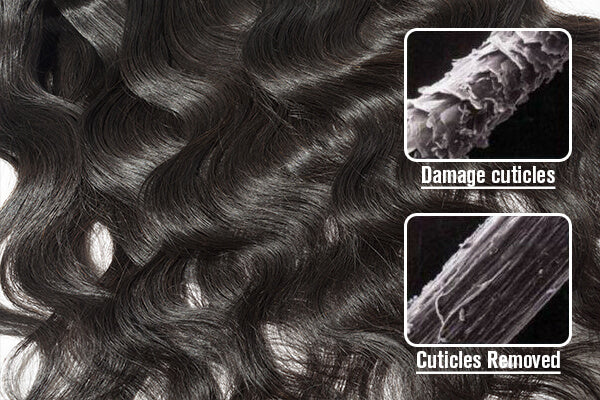 Non-remy 100% human hair