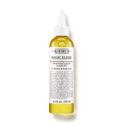 kiehls hair magic elixir hair restructuring concentrate 125ml scalp oil for healthy hair