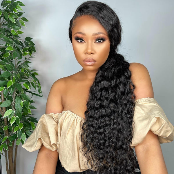 side low ponytail