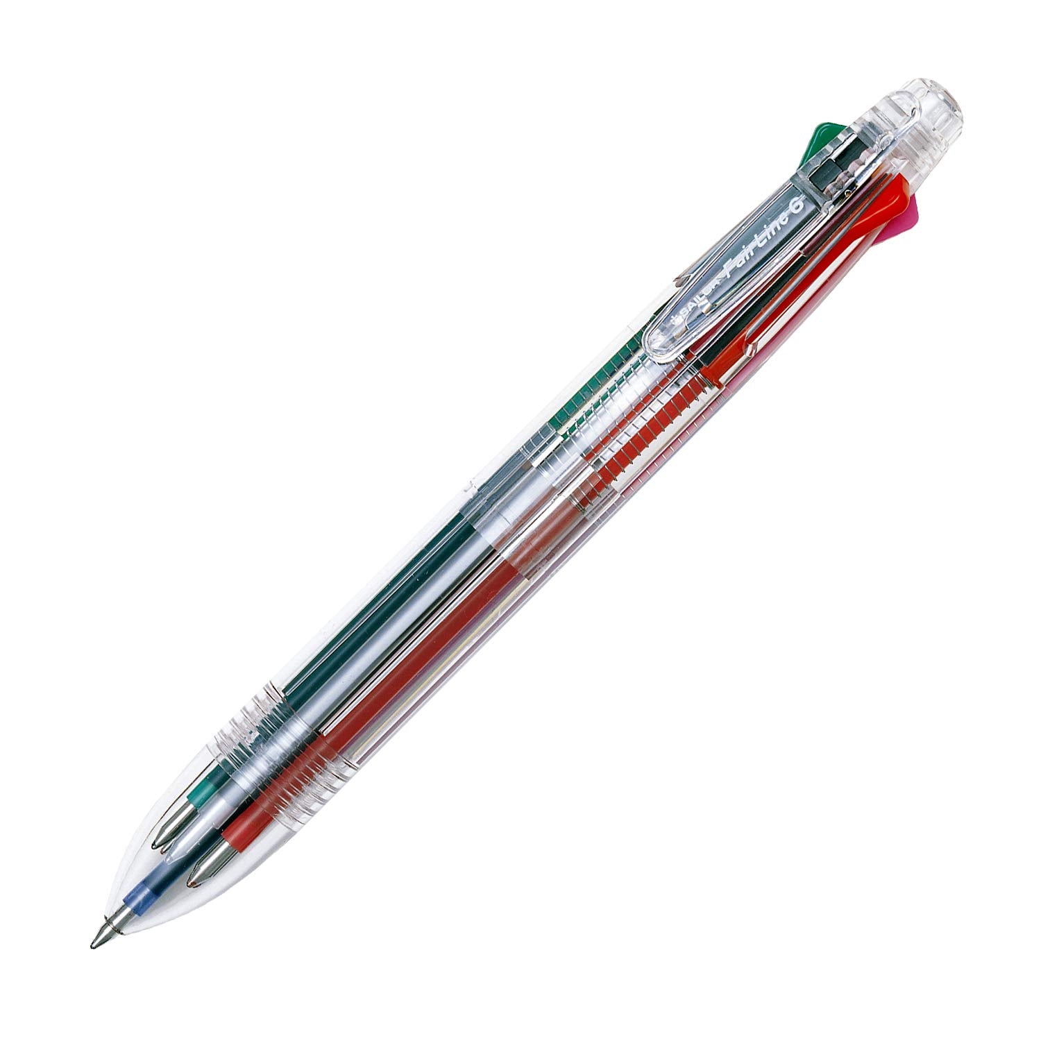 Sailor Fountain Pen Fairline 6 0.7 Tip 6-Color Ballpoint Clear Model 17-3451-002