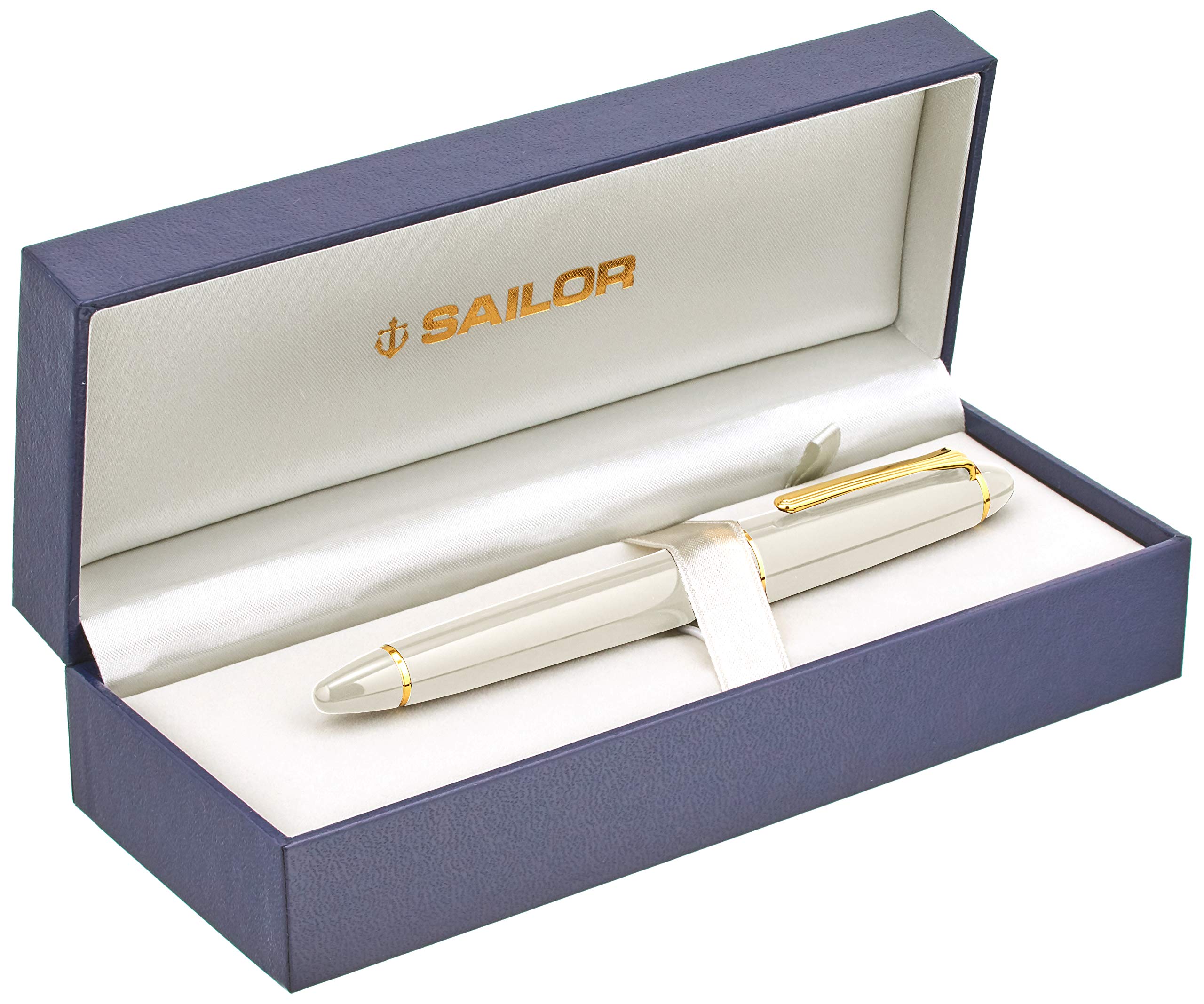 Sailor Fountain Pen Profit Standard Ivory with Zoom Feature 11-1219-717