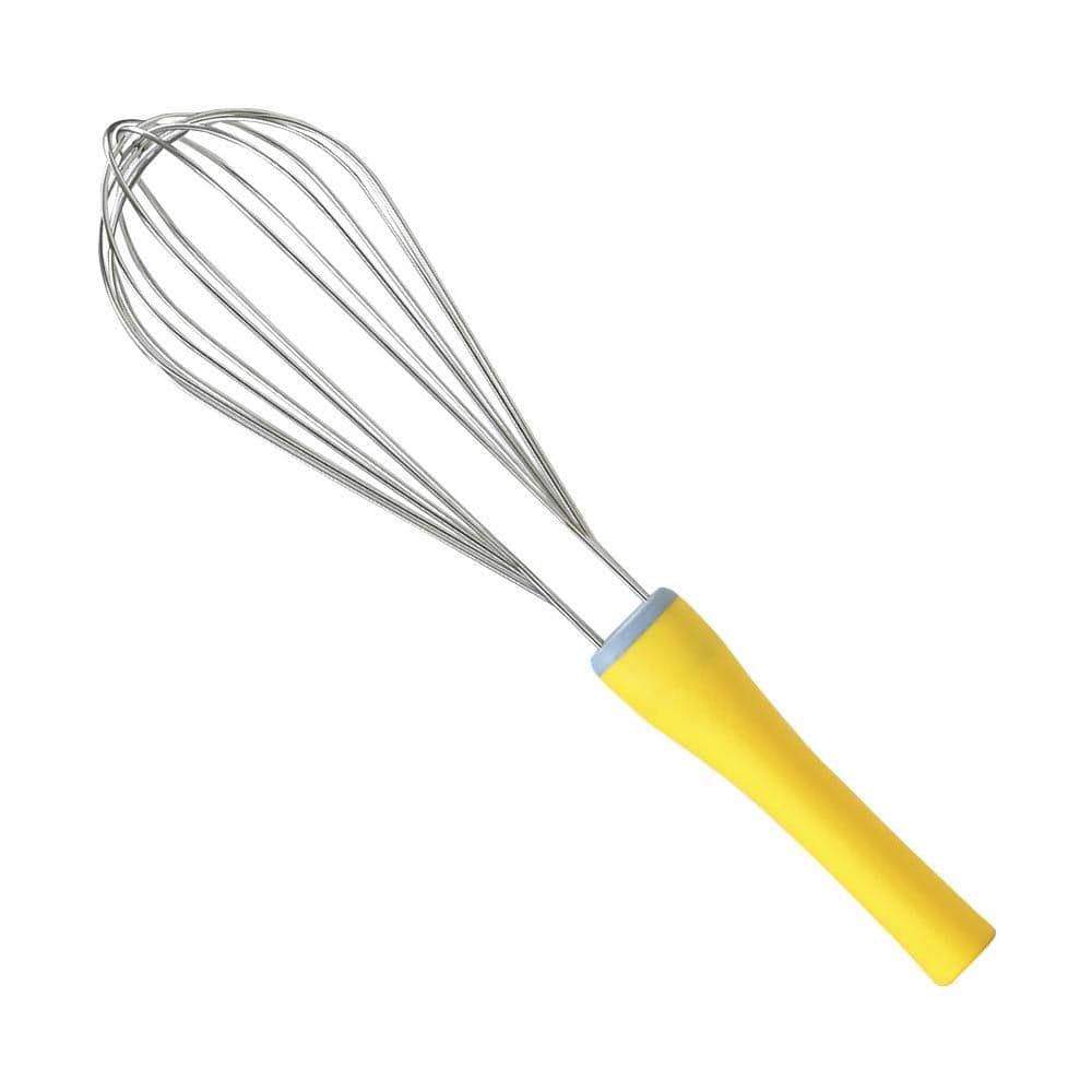 Hasegawa Stainless Steel Whisk 7 Wires 300mm - Yellow