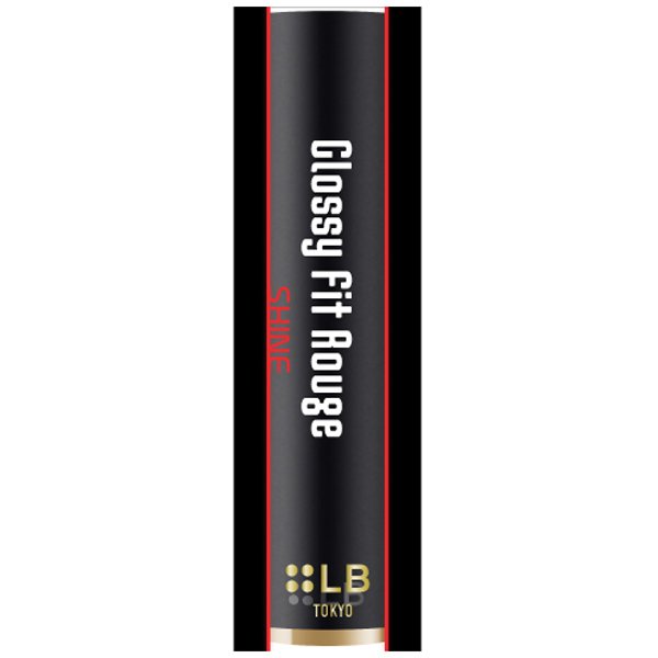 Ik Lb Glossy Fit Rouge Shine GRS-1 Summer Red - Japanese Moisturizing Lipstick