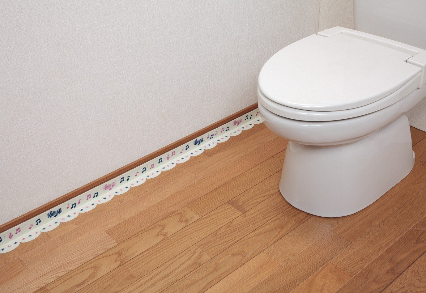 Sanko Mitsuba Kf-48 Stick-On Toilet Gap Tape Music Kf-48 Made In Japan Washable Stain-Resistant Adhesive