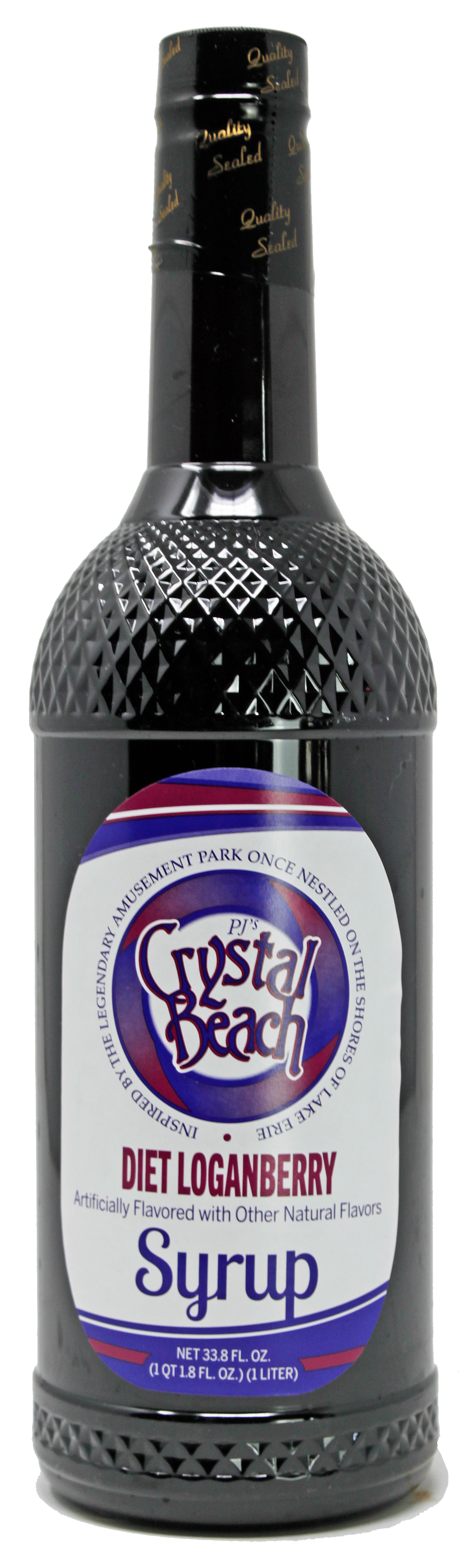 Crystal Beach Loganberry Syrup DIET