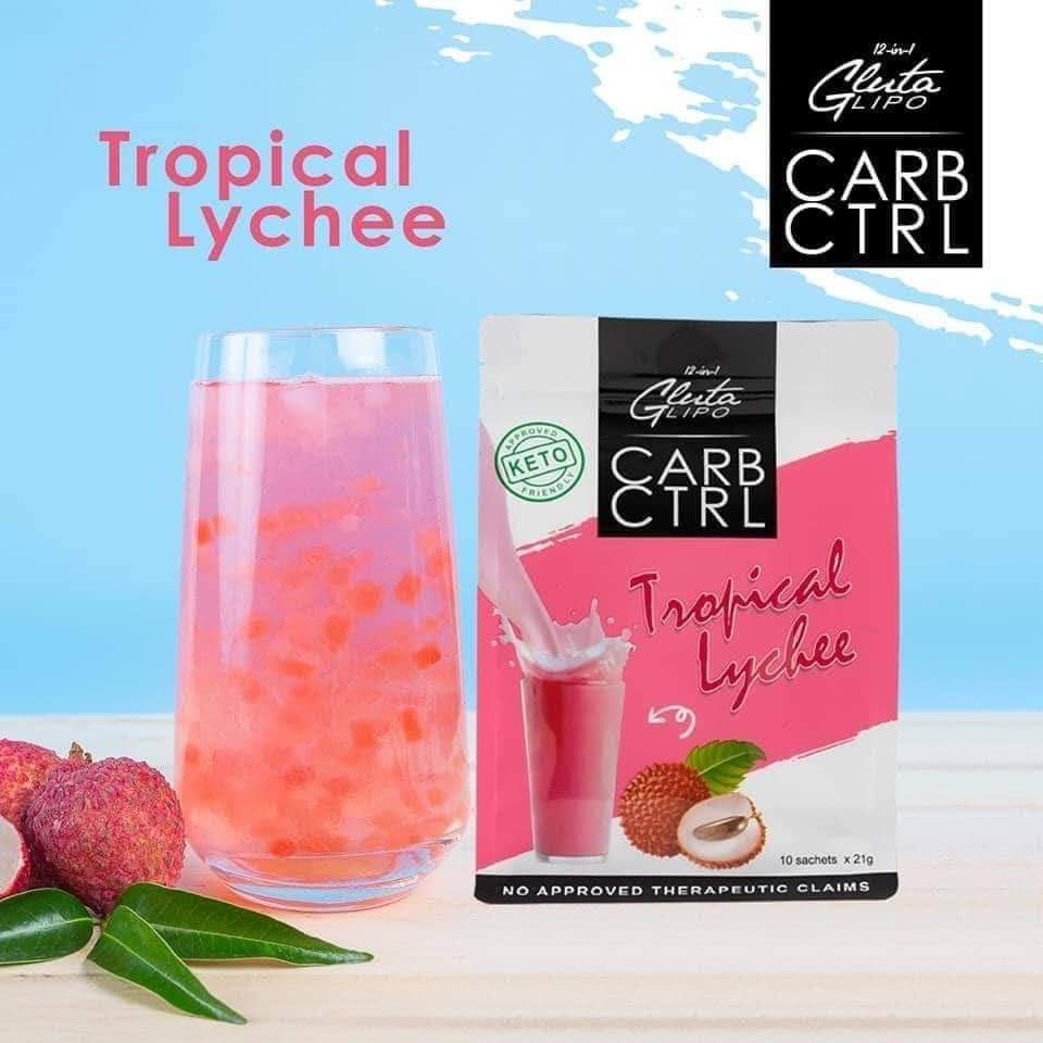 Gluta Lipo Carb Ctrl - Tropical Lychee - 10 Sachet