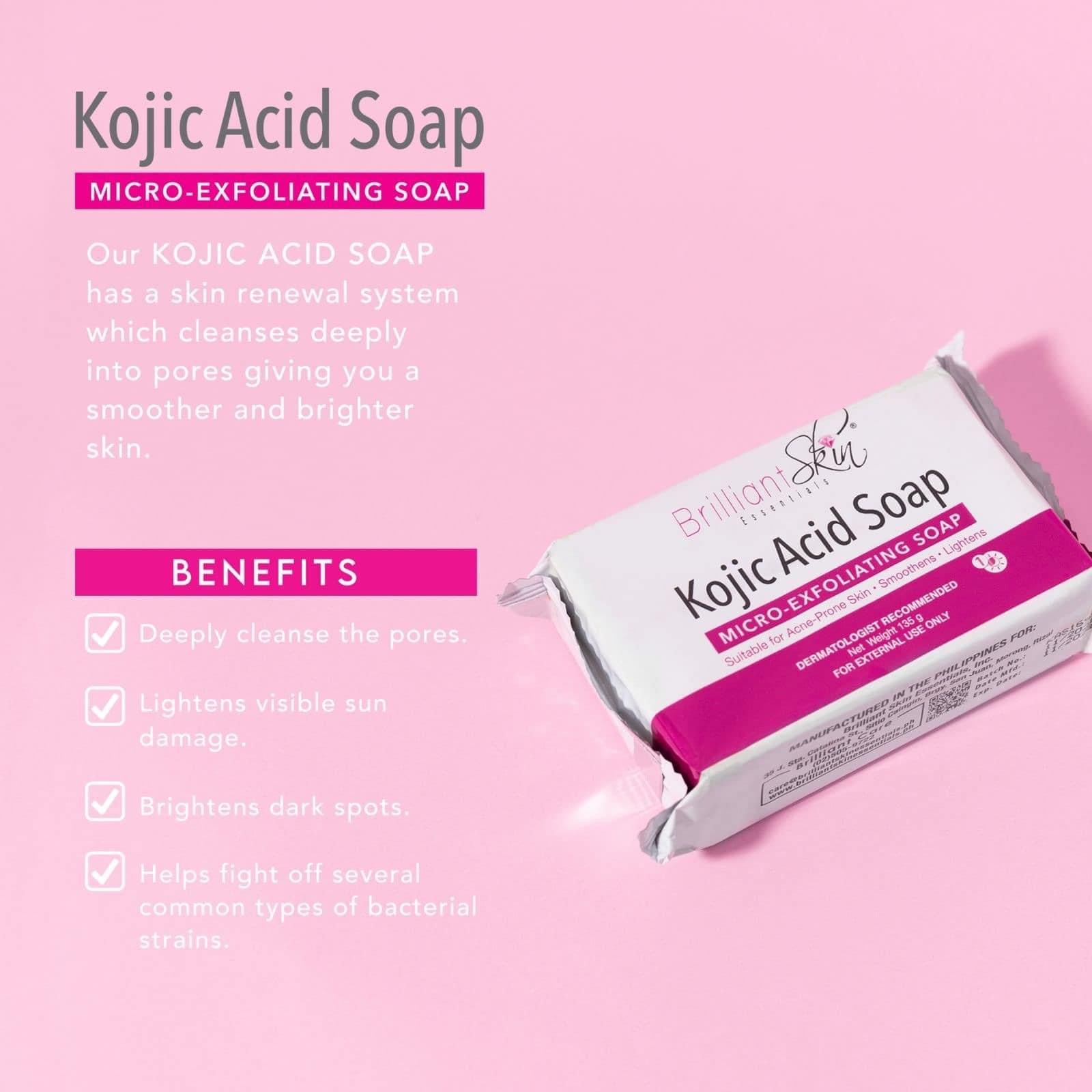 Brilliant Skin - Kojic Acid Soap - 135g