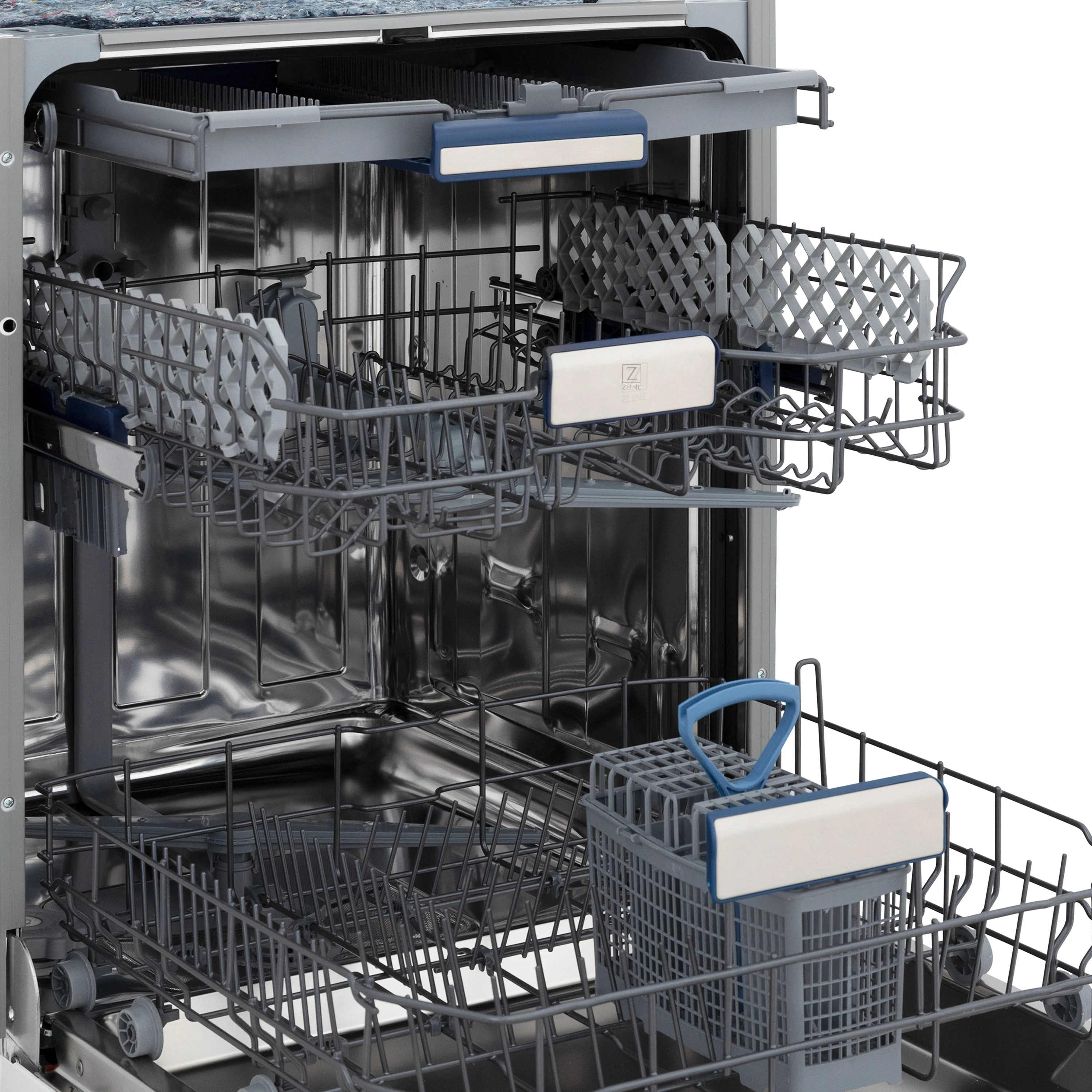 ZLINE 24 in. Tallac Series 3rd Rack Dishwasher with Traditional Handle