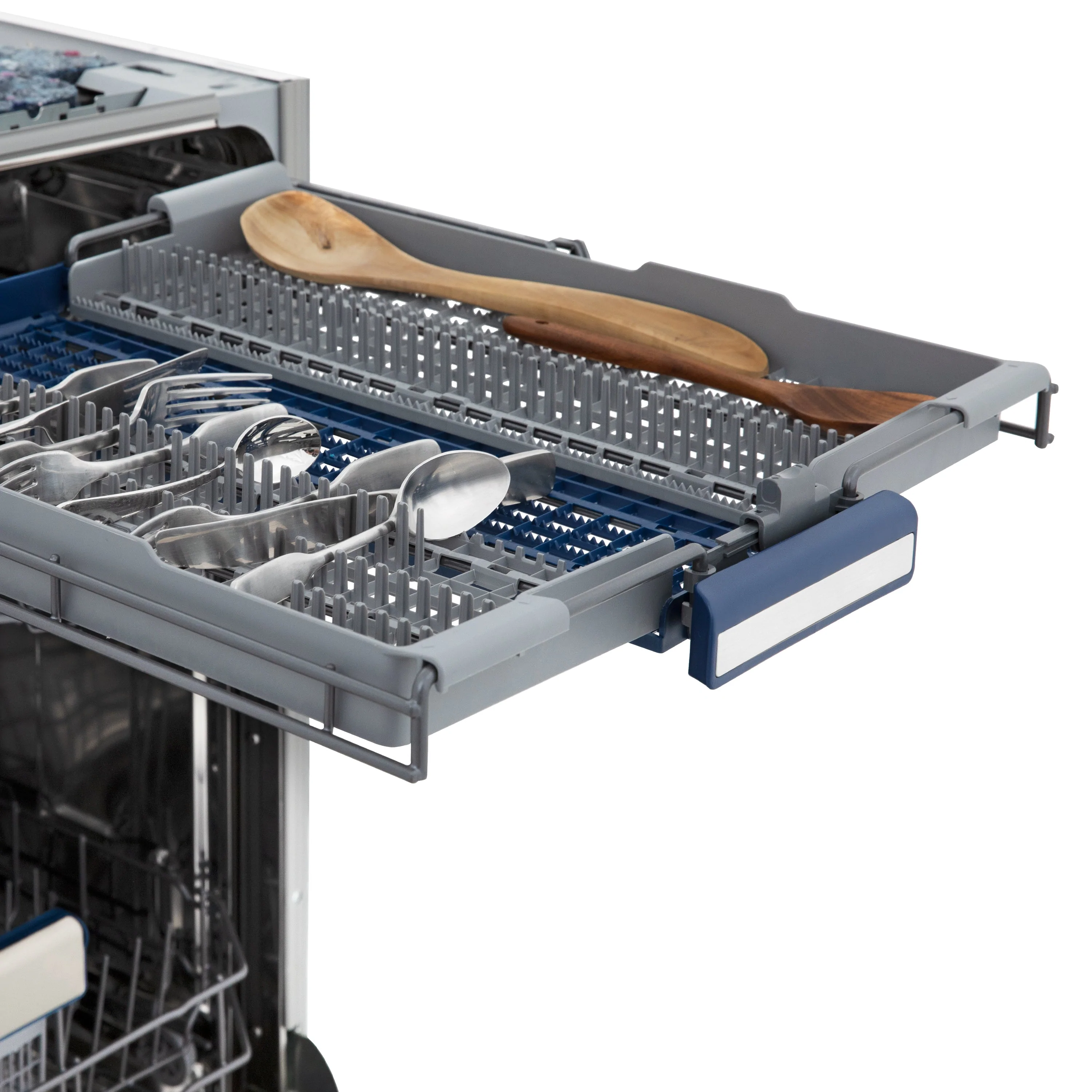 ZLINE 24 in. Tallac Series 3rd Rack Dishwasher with Traditional Handle