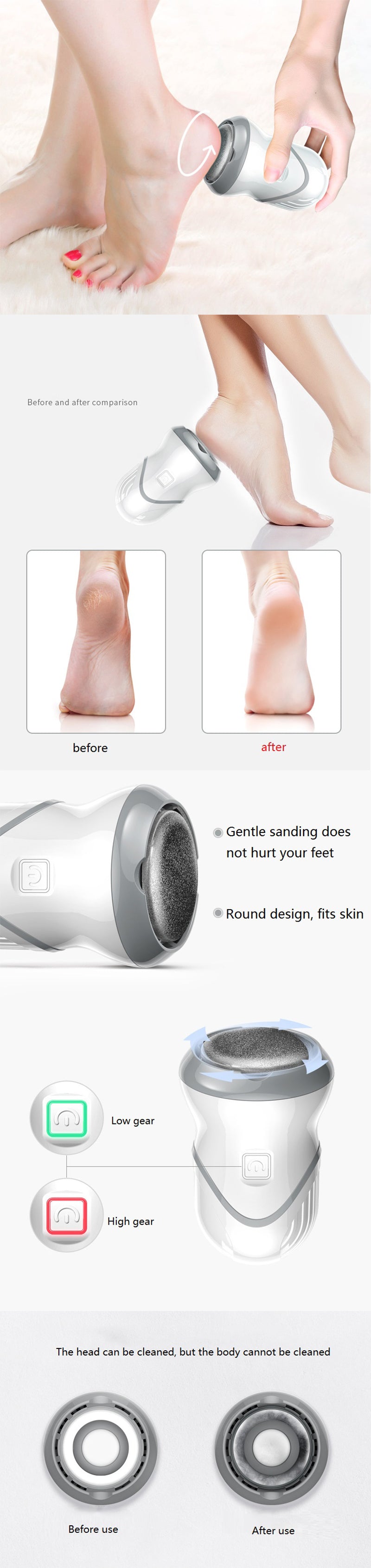 Electric Foot Grinder