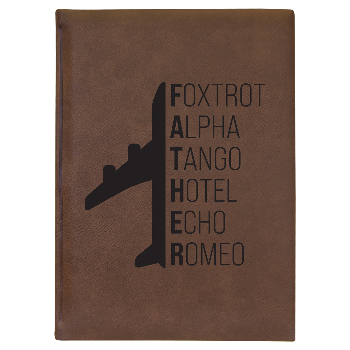 Phonetic Father Leatherette Journal