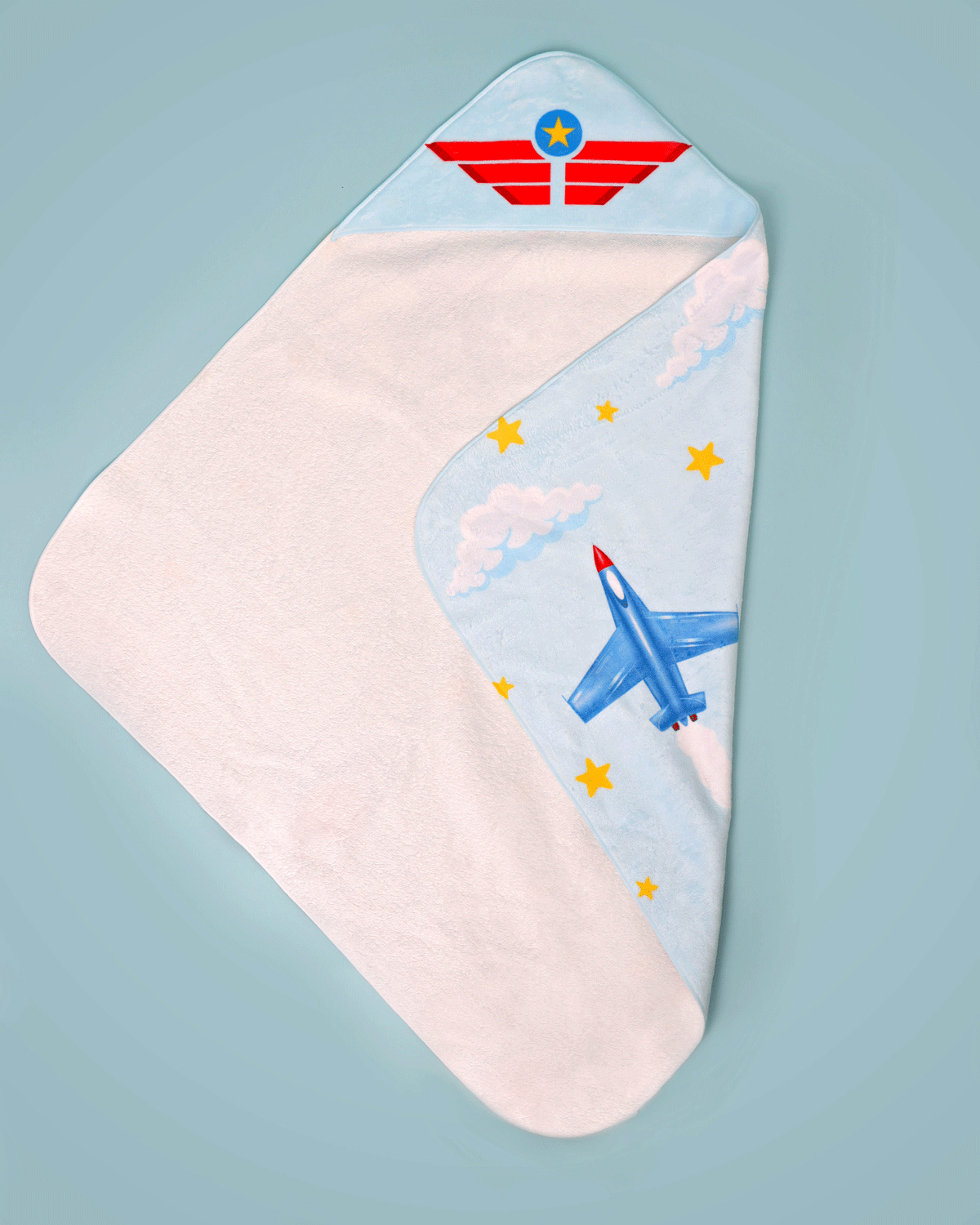 Top Gun Style Bath Towel for Newborn