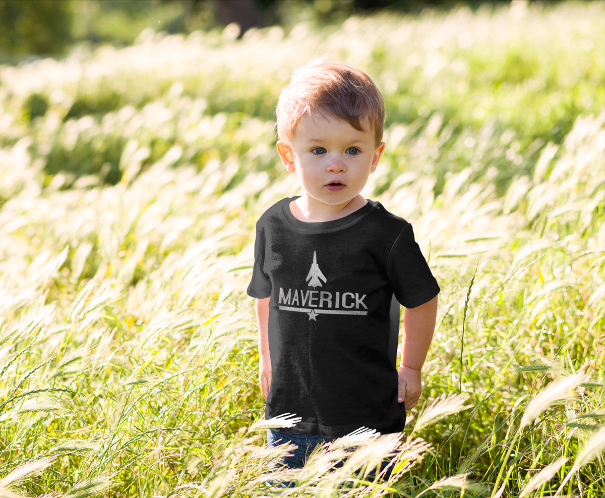 Maverick Top Gun Style Toddler Tee