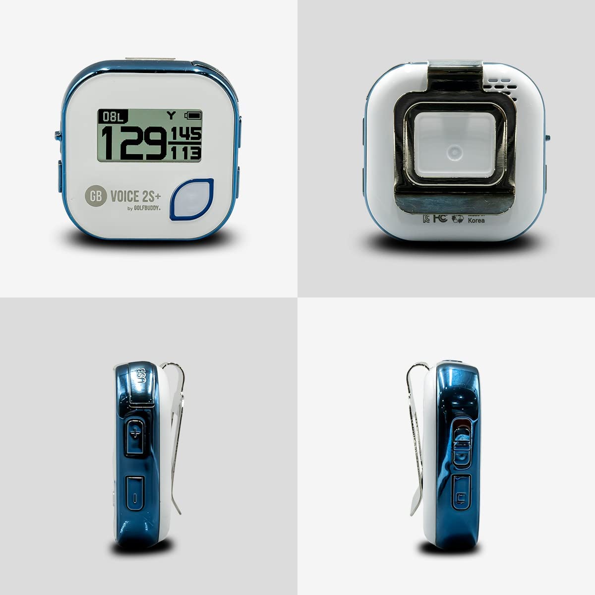 Golf Buddy Voice 2S+ Wearable Talking GPS Rangefinder