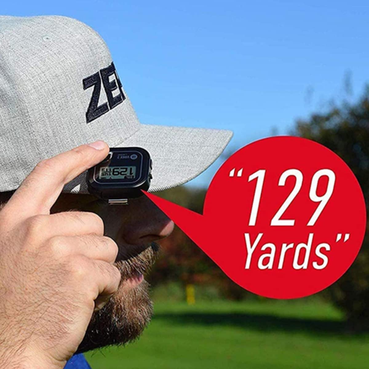 Golf Buddy Voice 2S+ Wearable Talking GPS Rangefinder