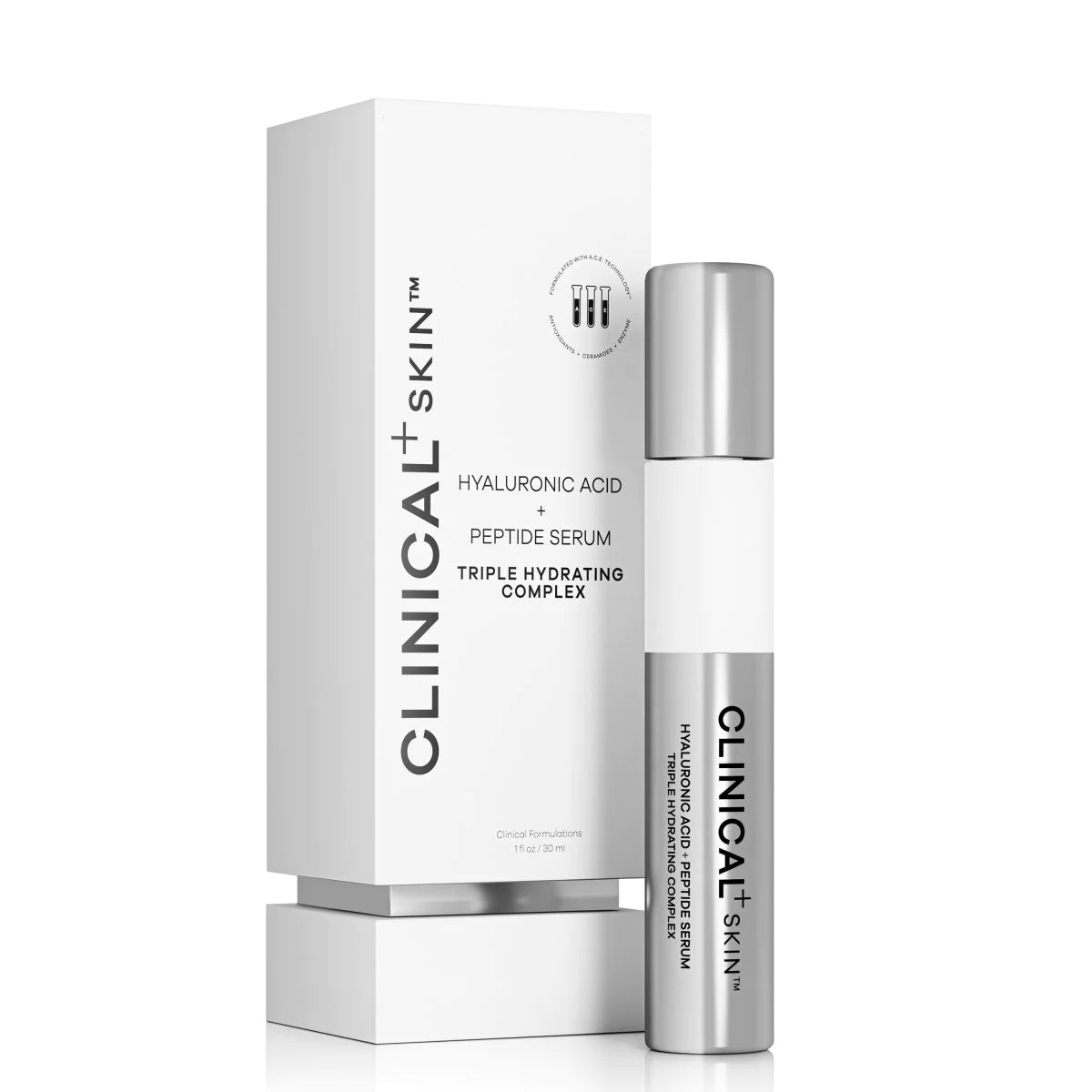 Clinical Skin Hyaluronic Acid + Peptide Serum Sample