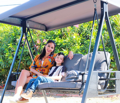 Pamapic 3-person swing chair