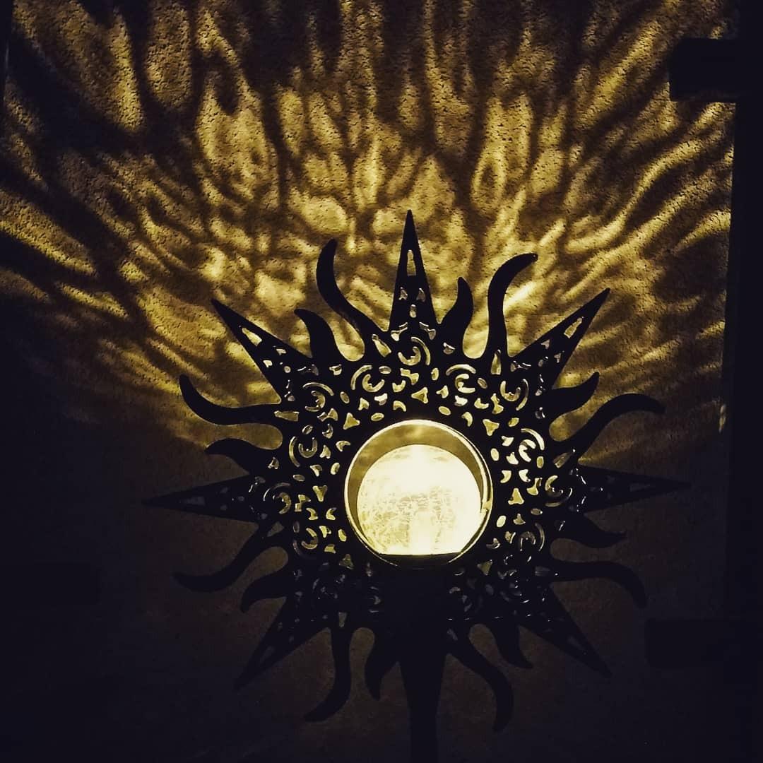 The quality was fantastic,I use them to accent my garden. I'd purchased the (Sun and the Moon) I love these garden lights. They are very boho and I couldn’t find anything like them. I bought a set for my friends and one fir myself. I wish they’d make more designs along the same line.