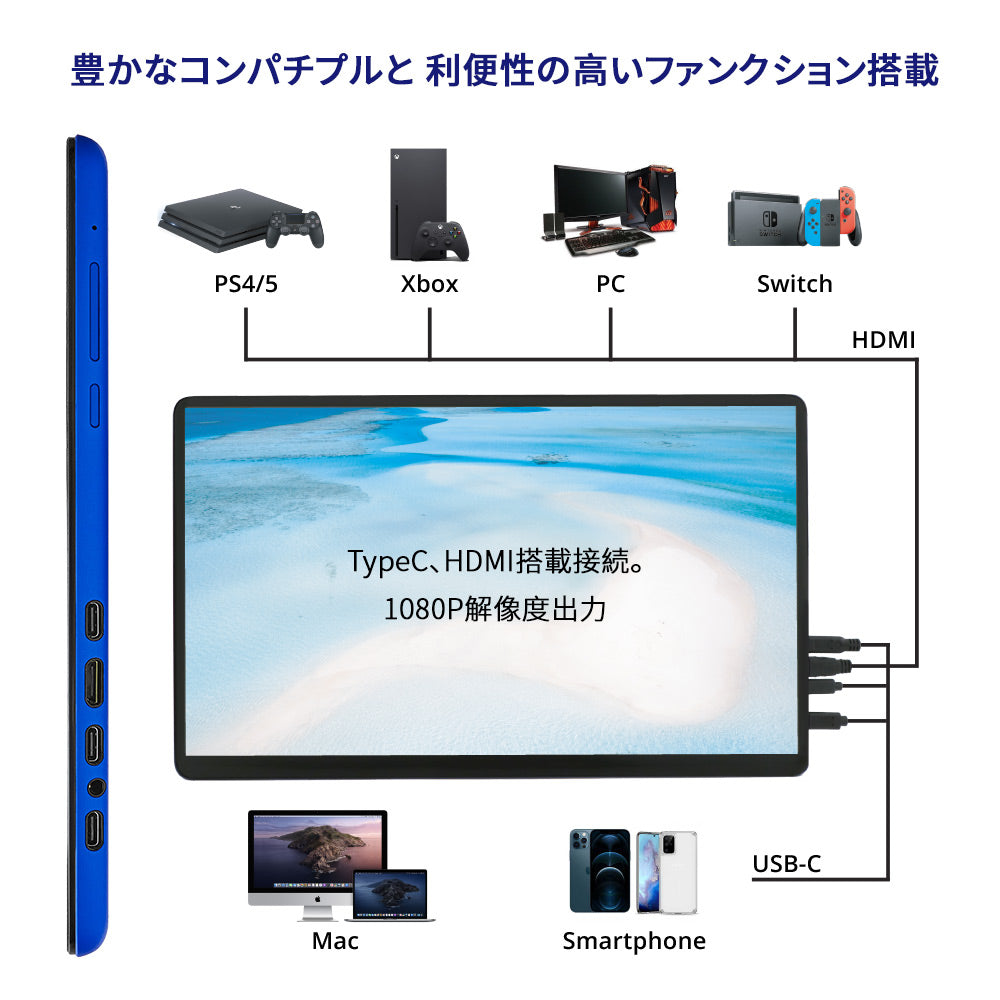 Kiperline Skyline Gen 9 ワイヤレスモバイルモニター Kiperline Jp