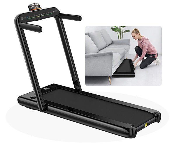 Treadmill for Home Walking Jogging Machines with Cup Holder and Bluetooth Speaker for Exercise 2.25 HP Motorized Running Machine 220 LB Max Weight 