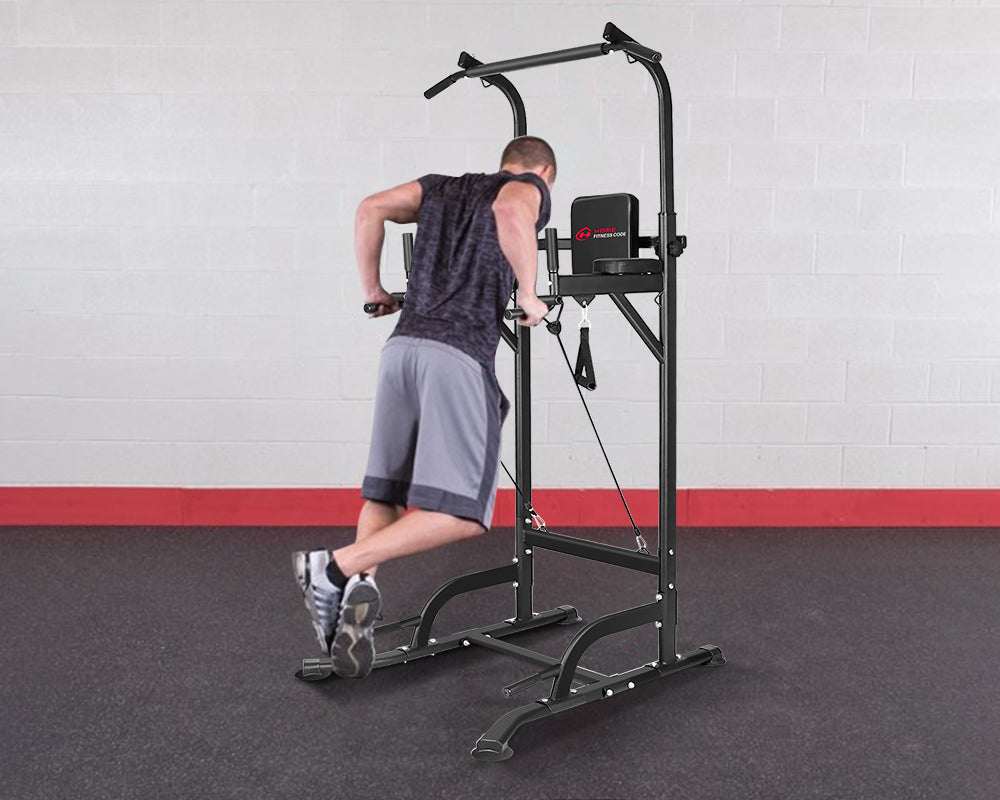 Do Dips on a Pull up Station