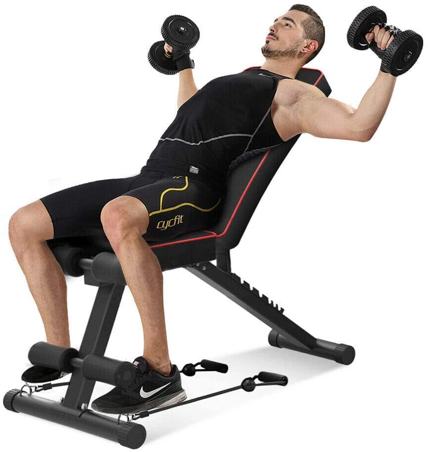 dumbbell chest press